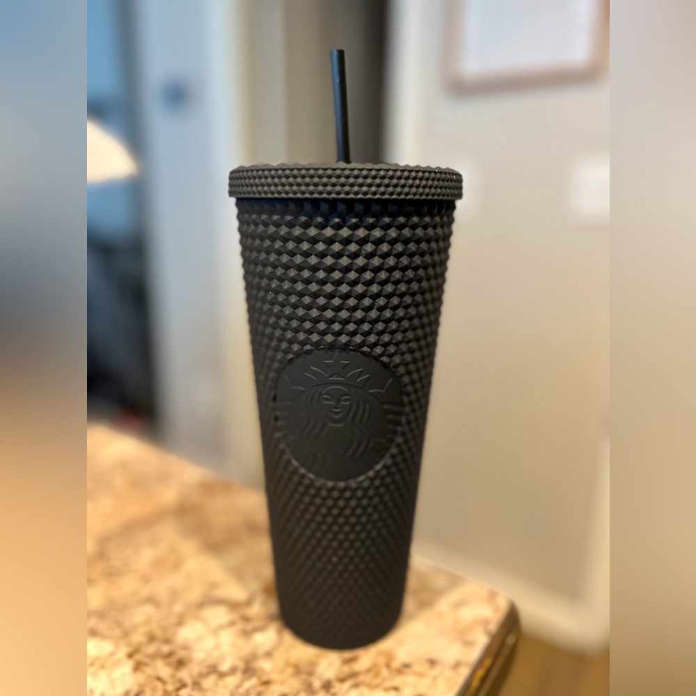 Starbucks matte black studded Venti tumbler